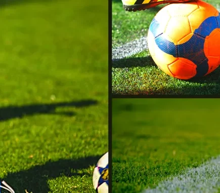 zdjęcie boisko i piłka nożna