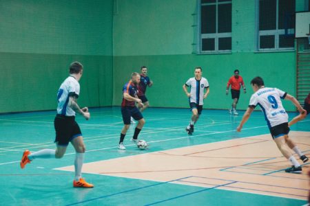 zdjęcie zawodników podczas gry