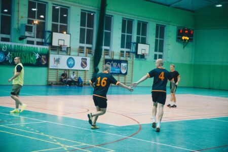 zdjęcie zawodników podczas gry