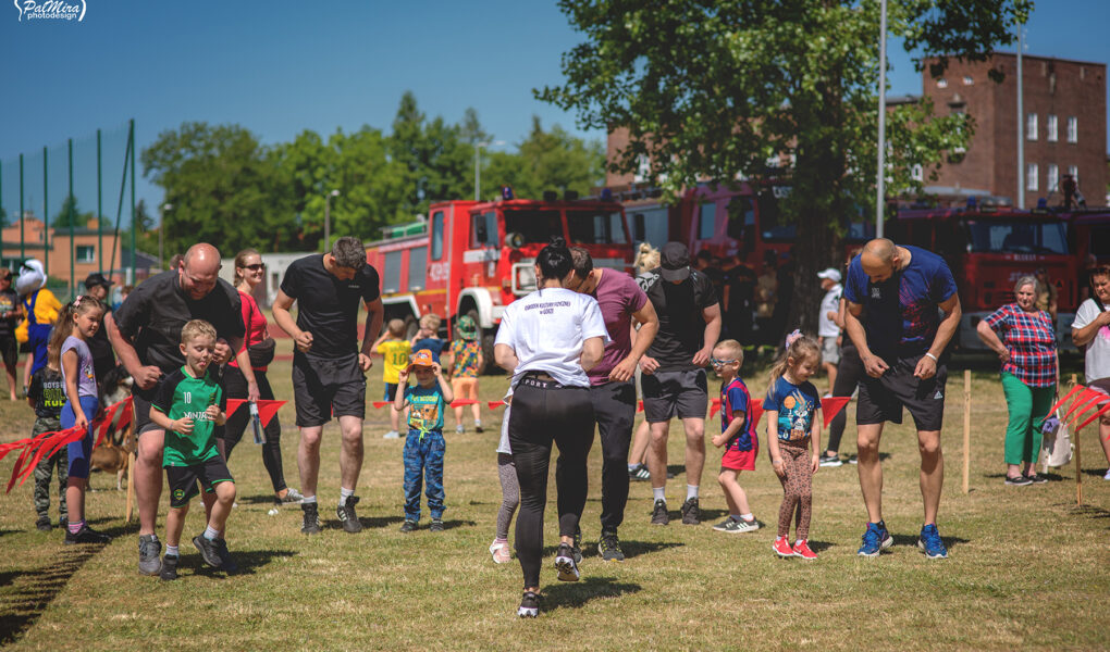 zdjęcie uczestników przed startem