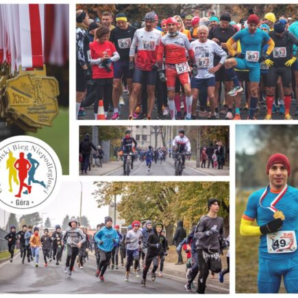 zdjęcie uczestników biegu