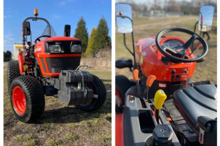 zdjęcie nowego ciągnika