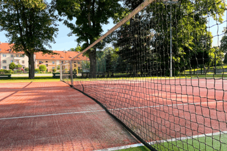 zdjęcie kortu tenisowego
