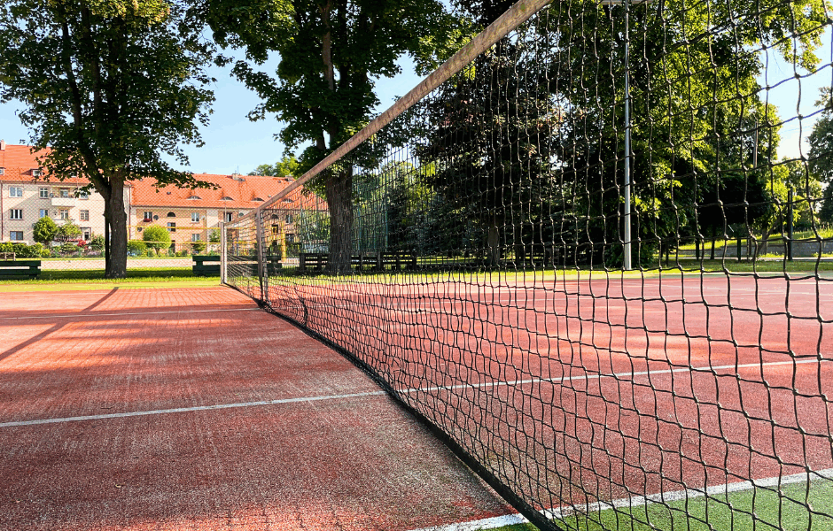 zdjęcie kortu tenisowego
